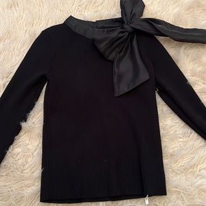Black Bow Sweater